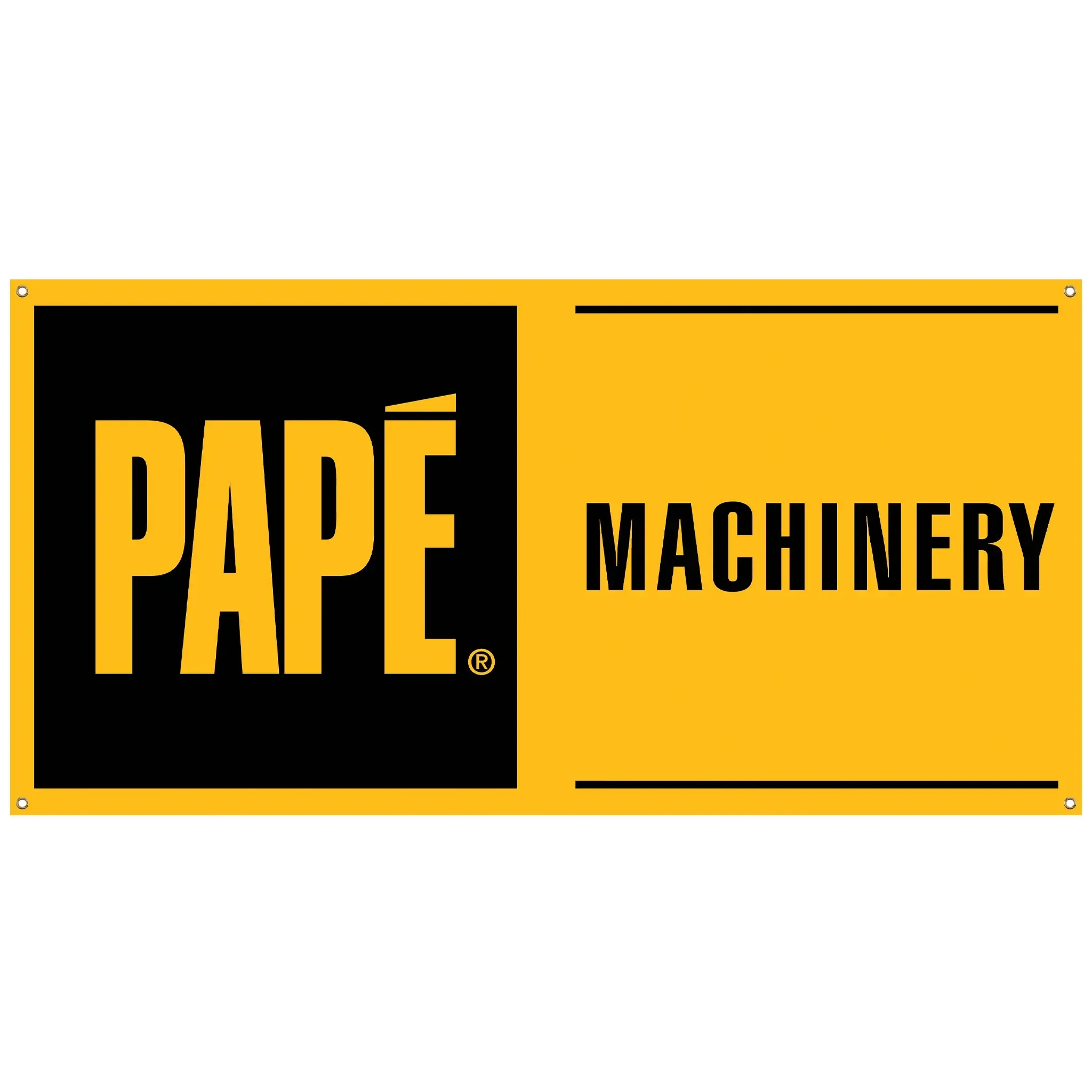 6' x 3' Banner - Papé Machinery