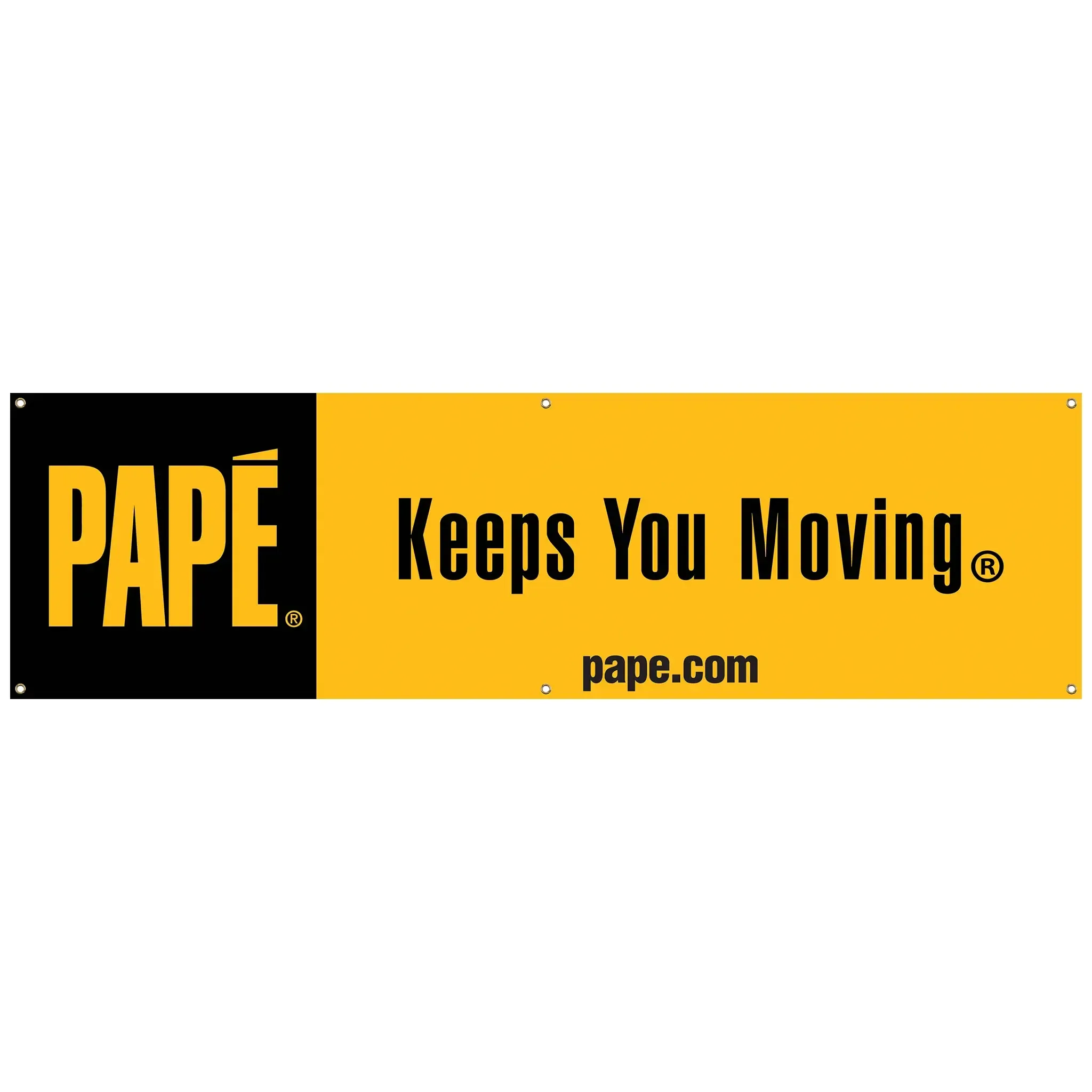 7' x 2' Banner - Papé Keeps You Moving