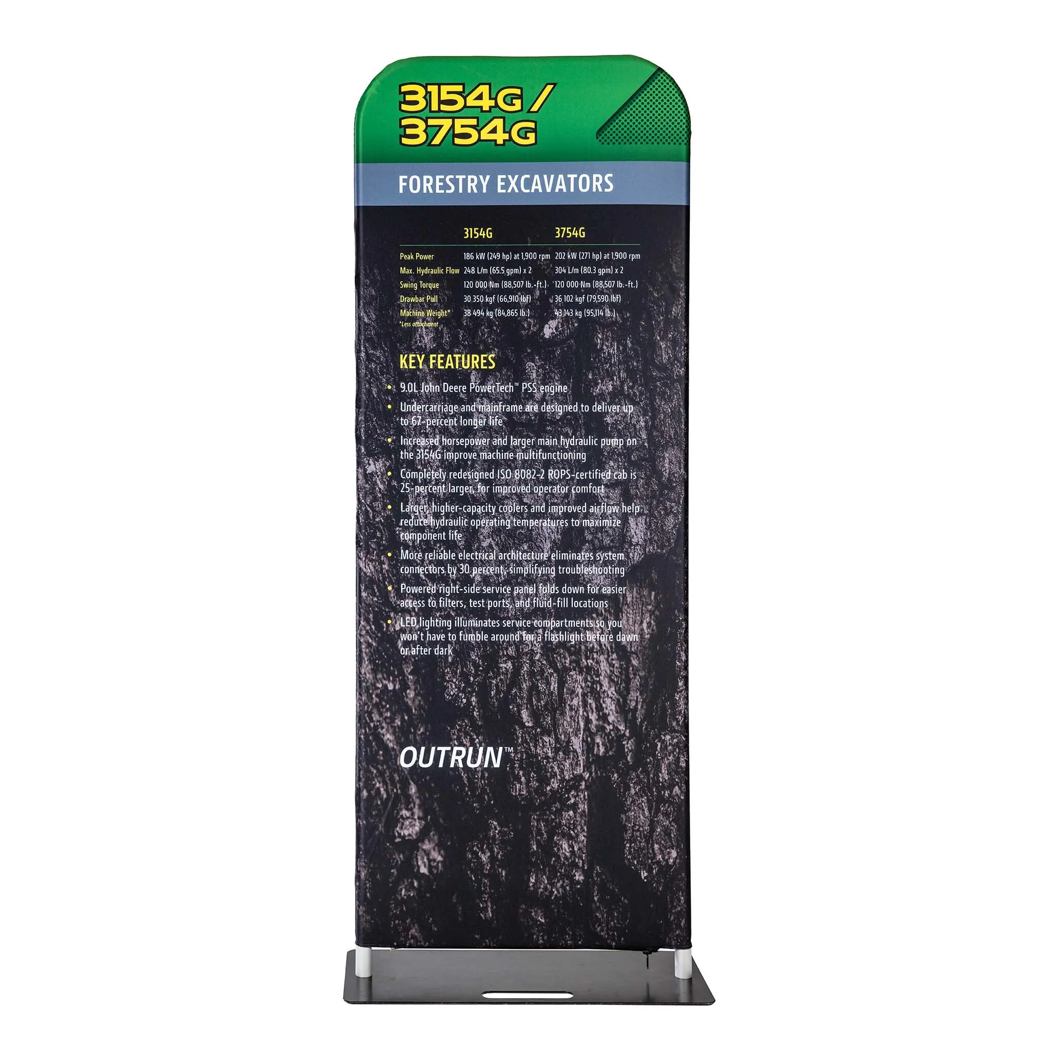 2' Hop Up - John Deere 3154G/3754G