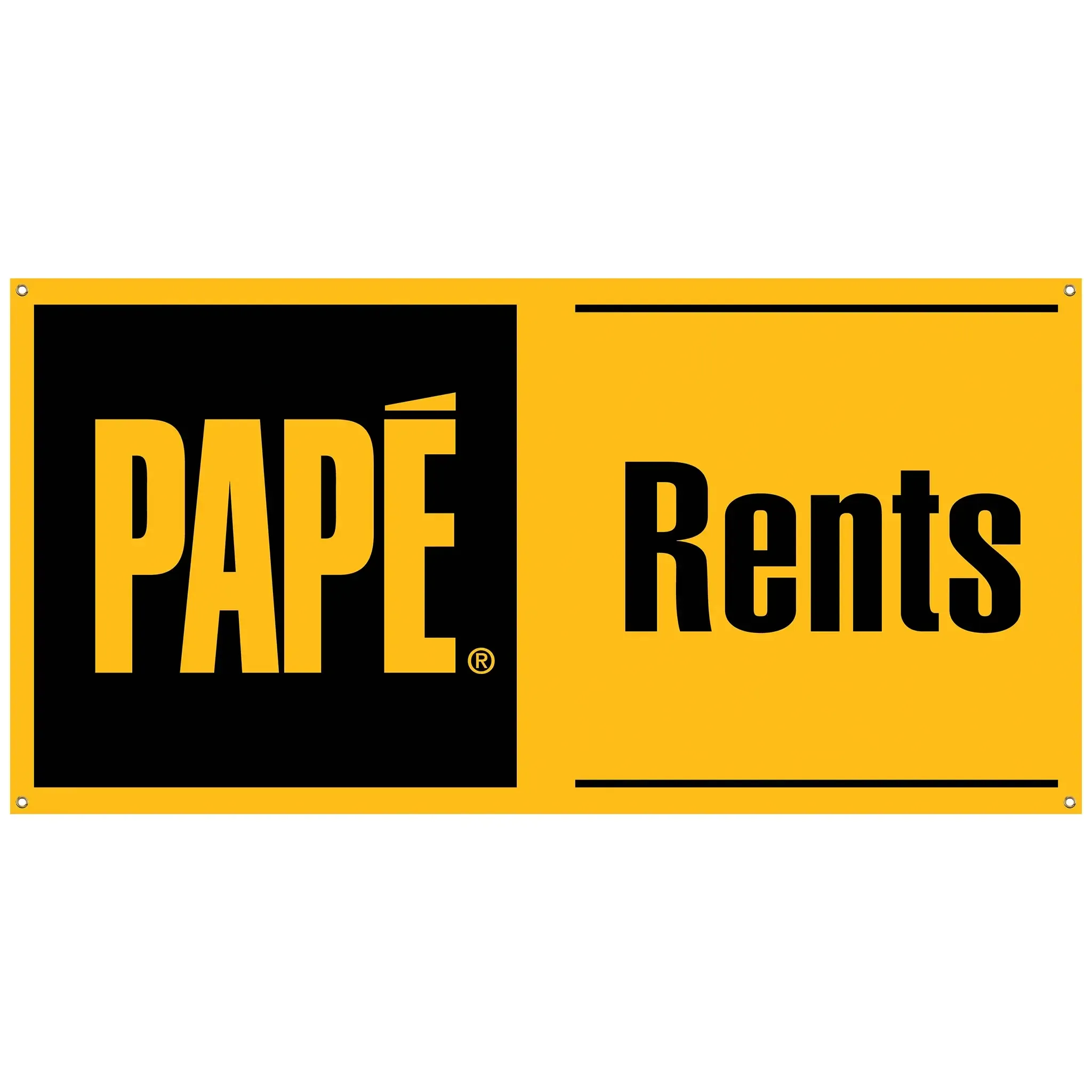 6' x 3' Banner - Papé Rents
