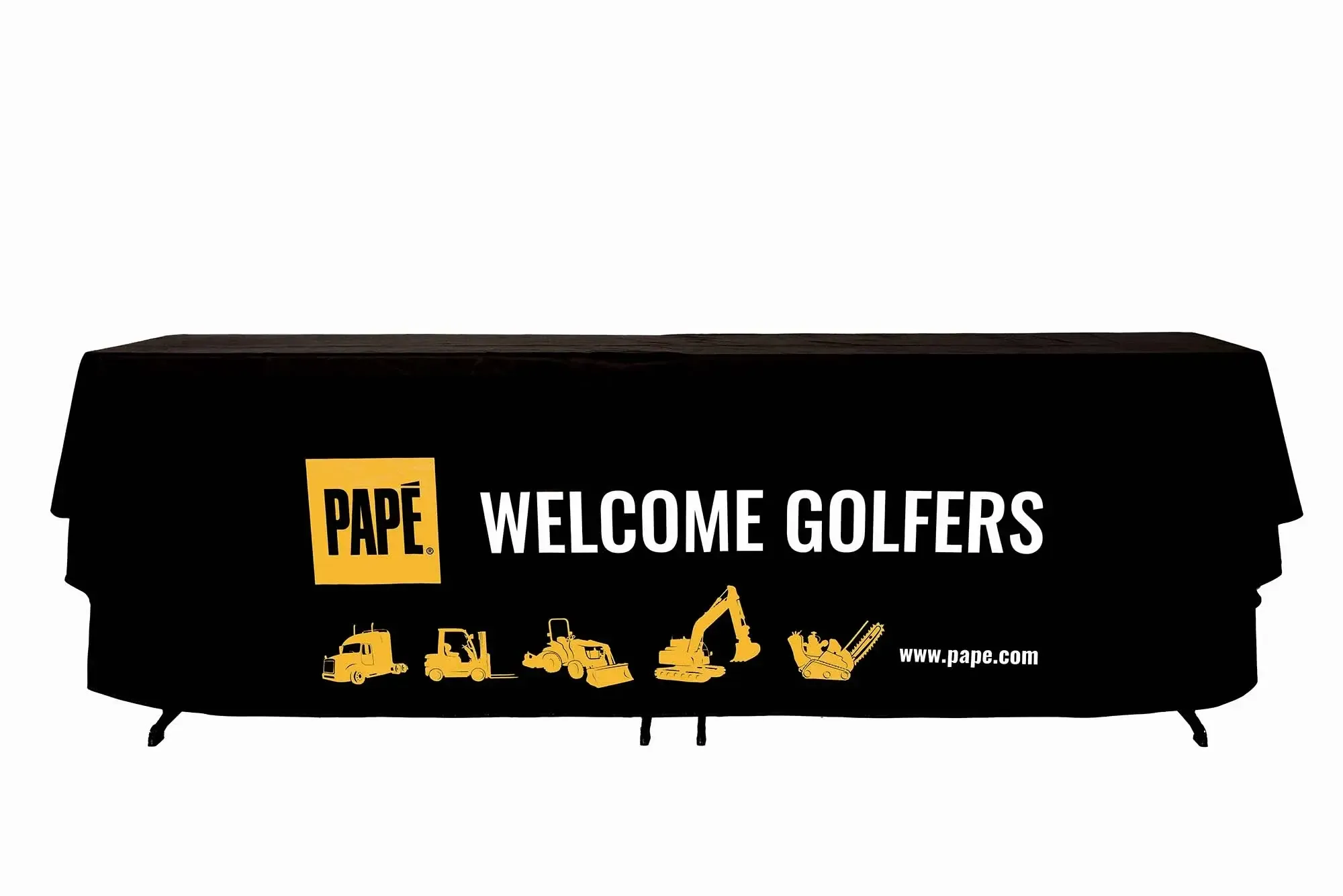 8ft Tablecloth - Welcome Golfers