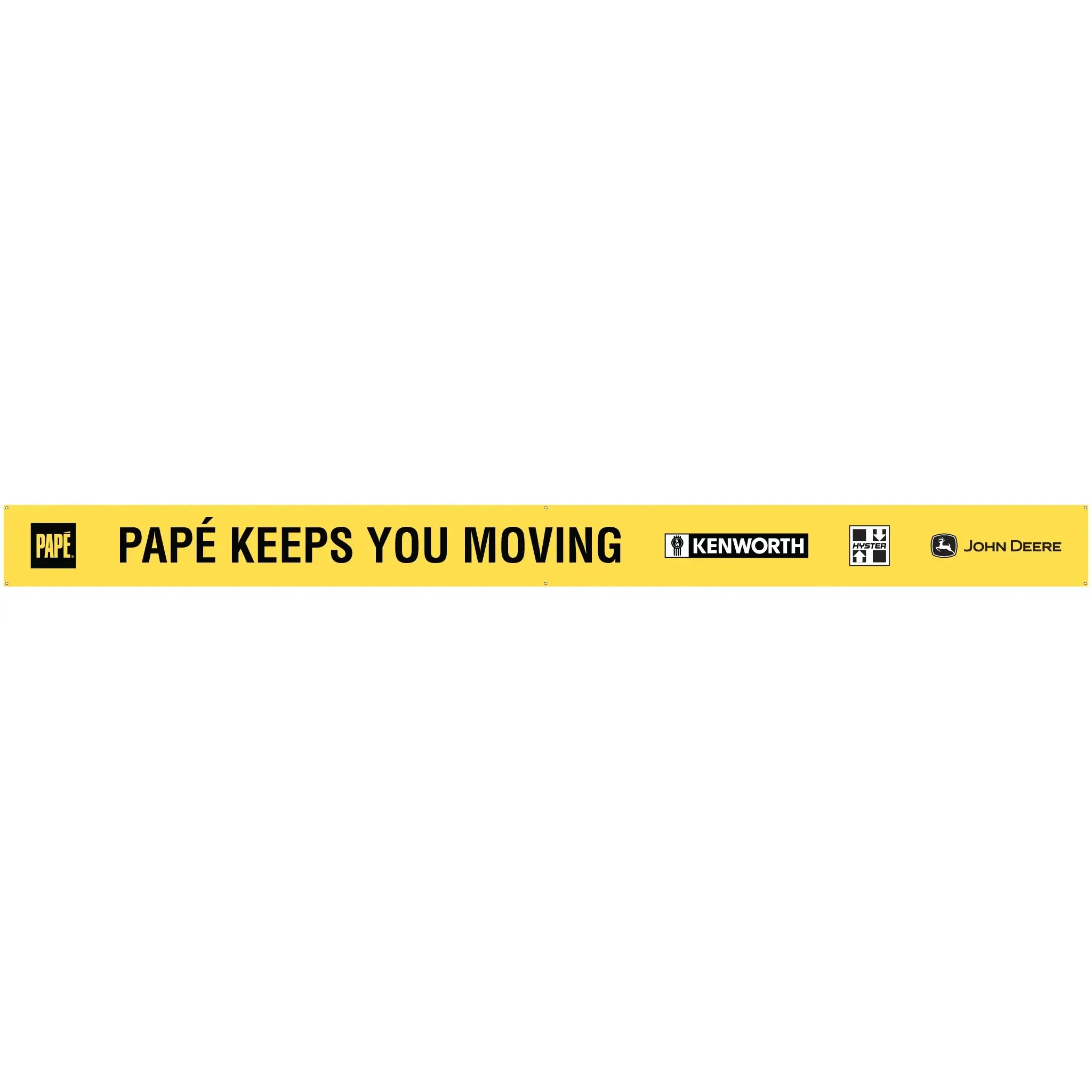 40' x 3' Banner - Papé Keeps You Moving