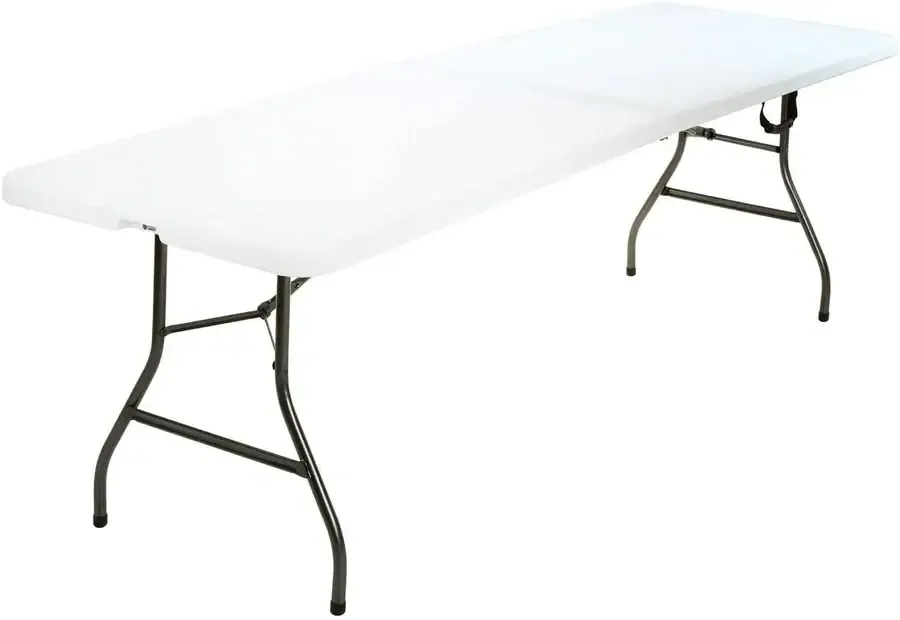 6ft White Folding Table