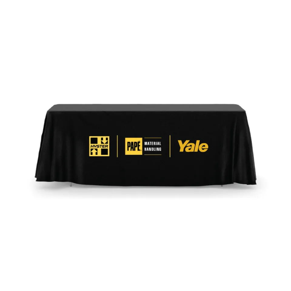 8ft Tablecloth - Papé Material Handling/Hyster/Yale