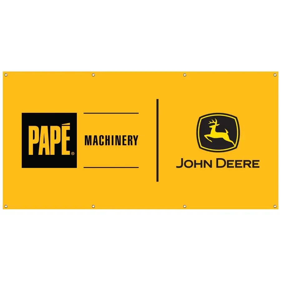 6' x 3' Banner - Papé Machinery & John Deere C & F