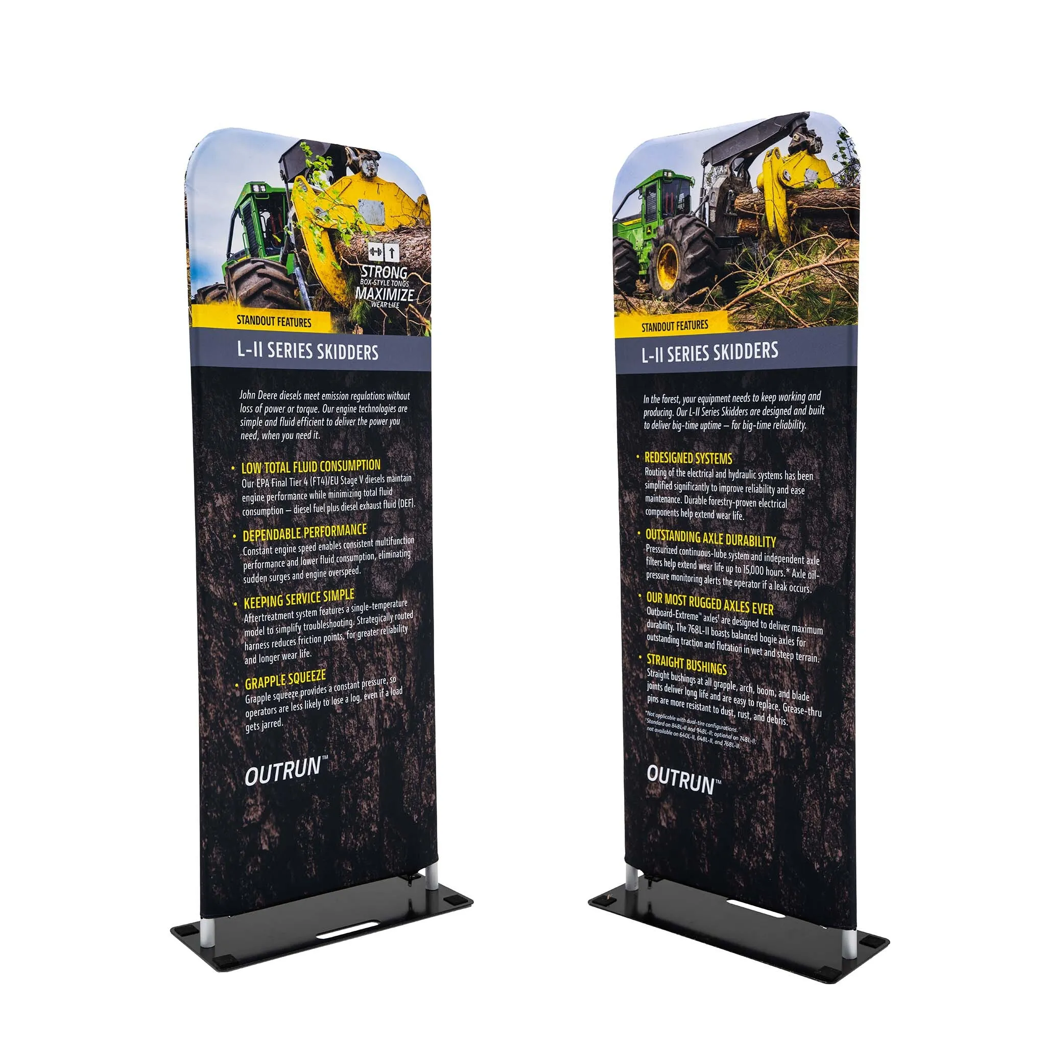 2' Hop Up - John Deere L-II Series Skidders (option 1)