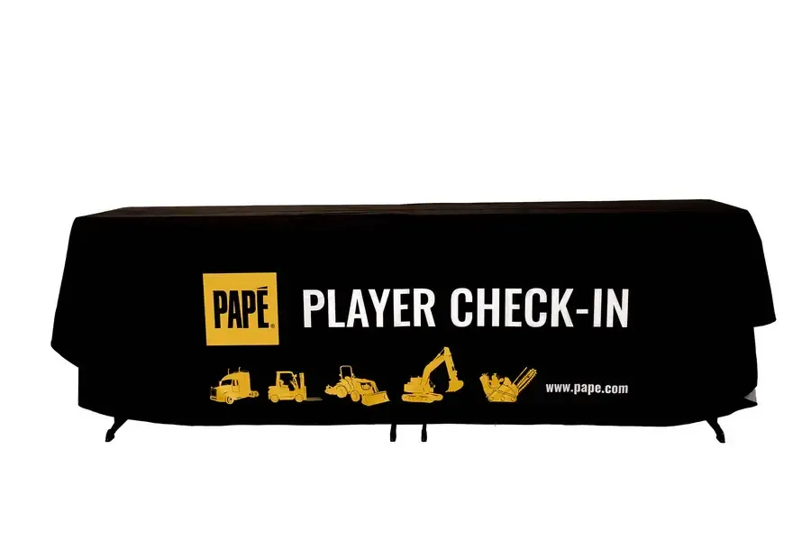 8ft Tablecloth - Player Check-in