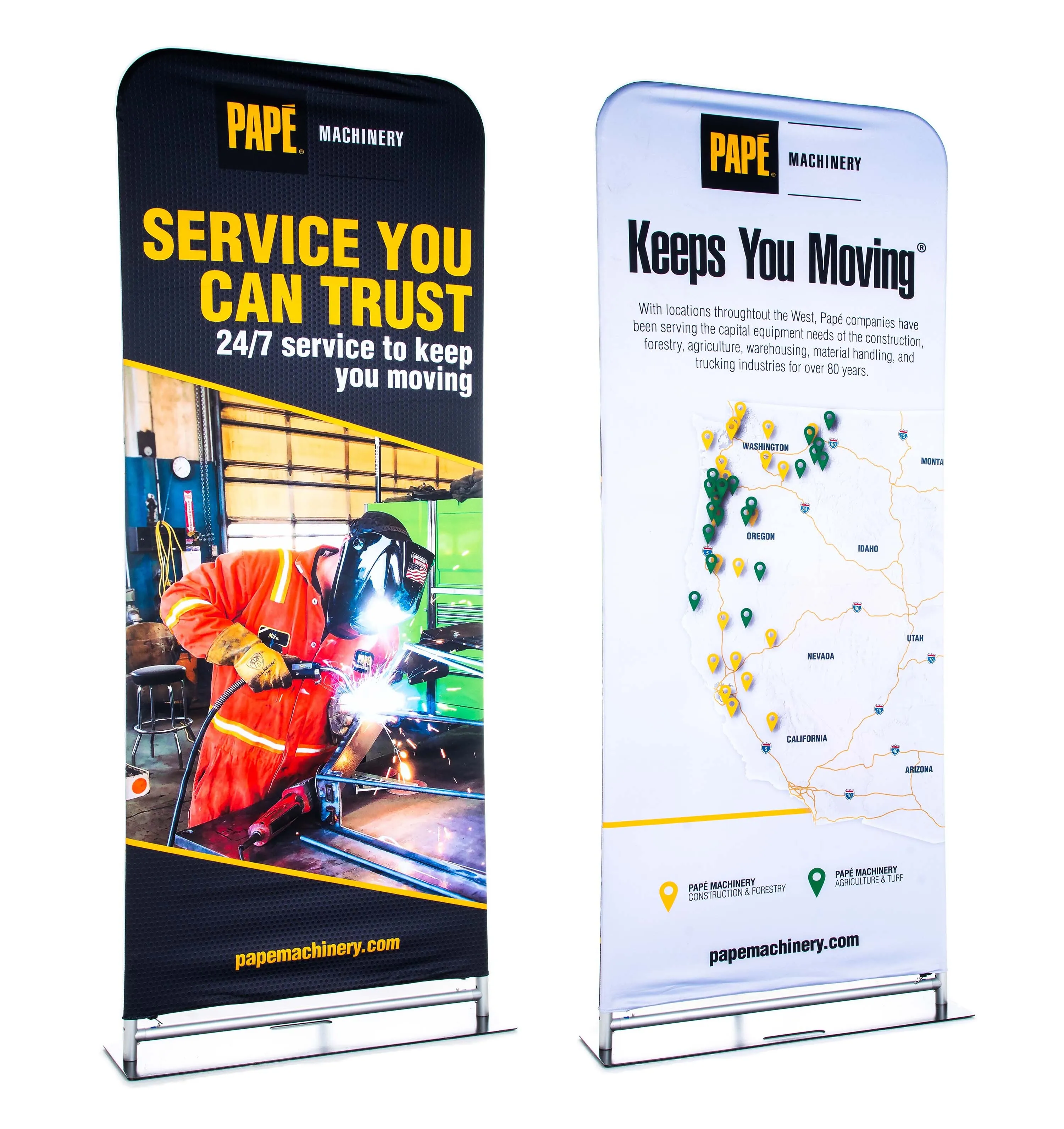 3' Hop Up Display - Papé Machinery - Service You Can Trust