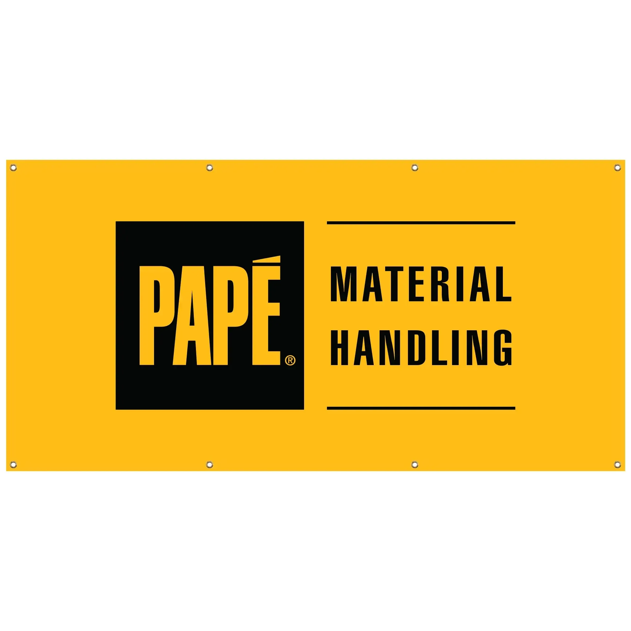 8' x 4' Banner - Papé Material Handling