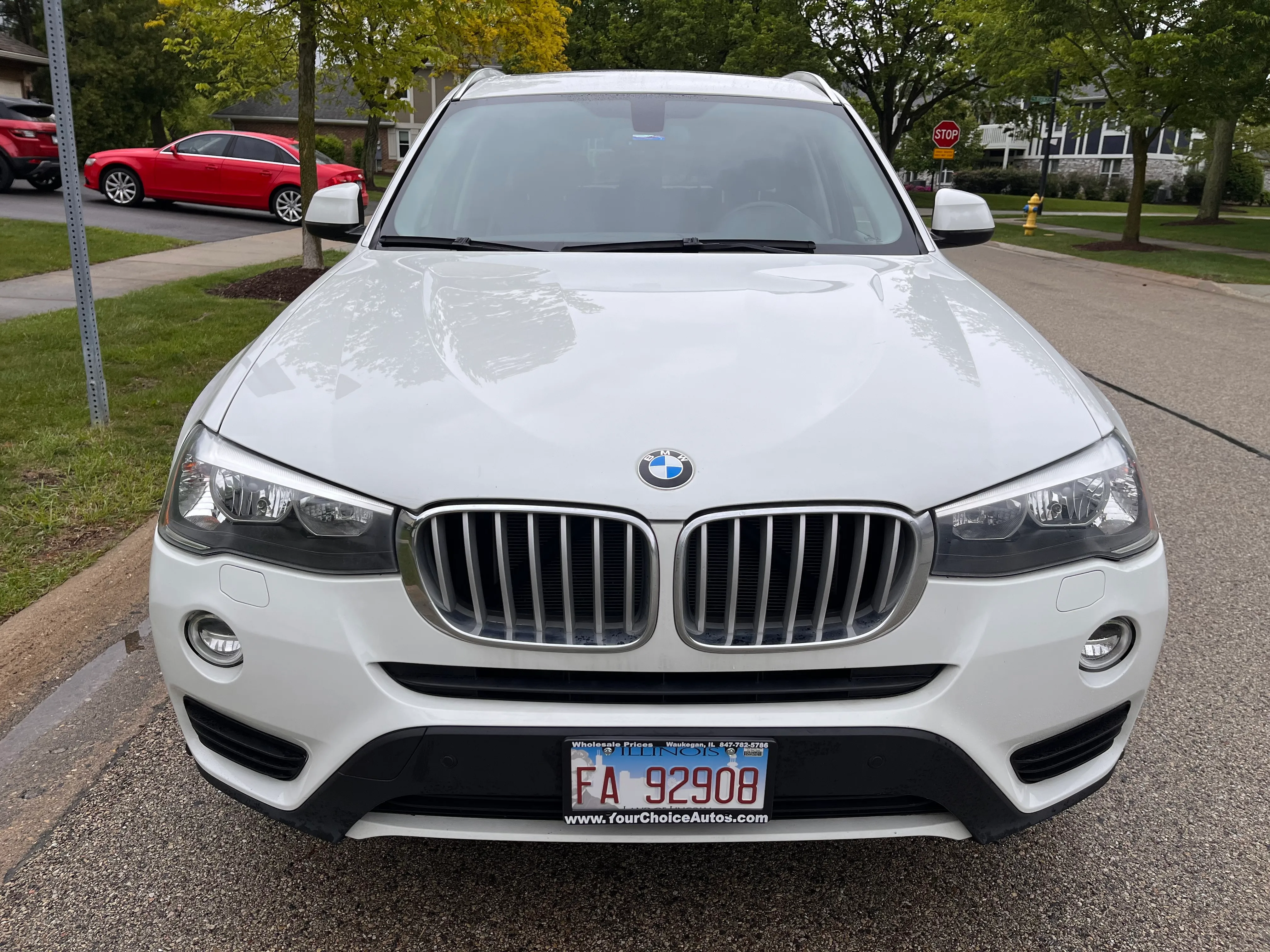 2017 BMW X3 (Plate: FA92908; VIN#: 5UXWX9C36H0T20983)