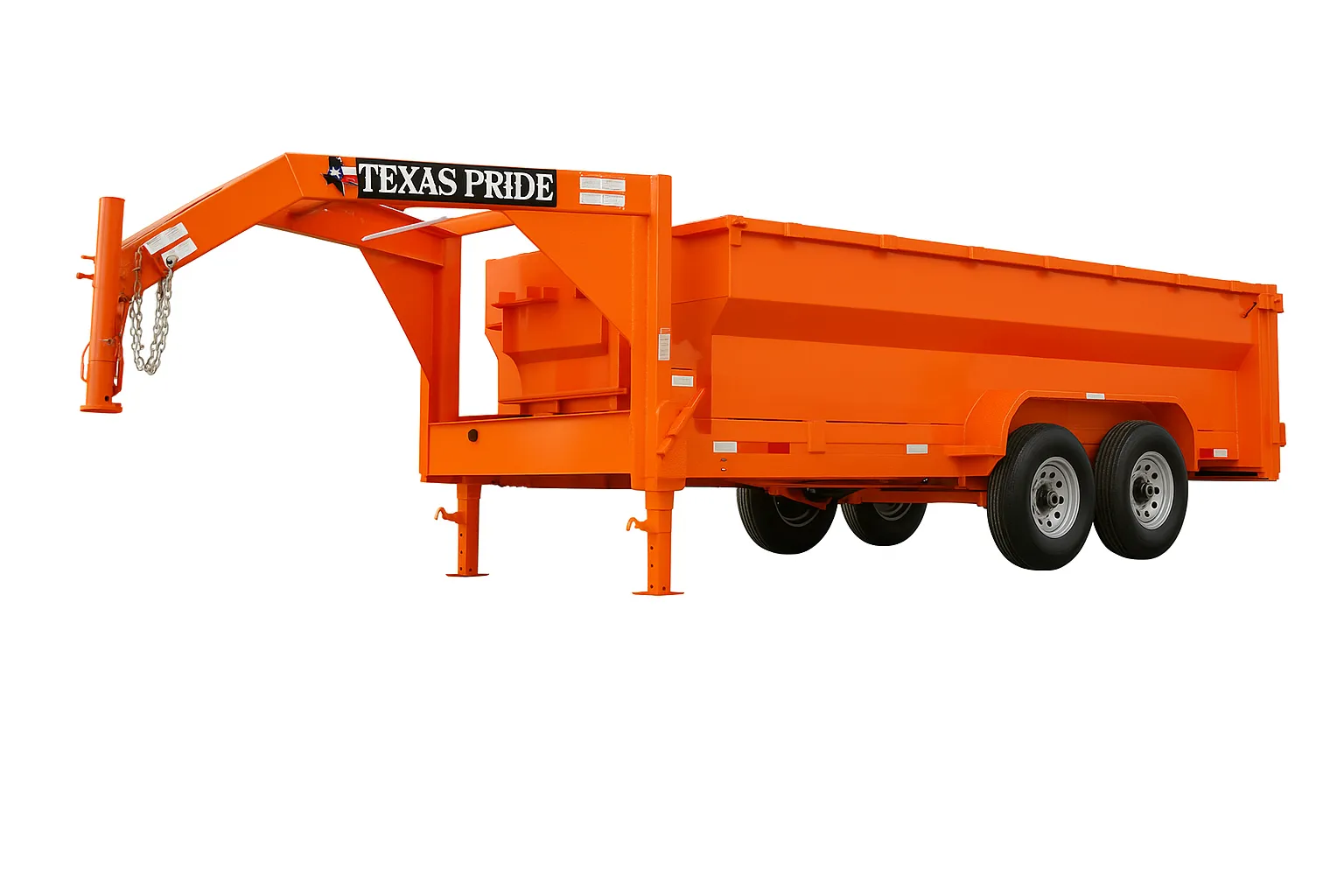 Gooseneck Dump Trailer 16ft