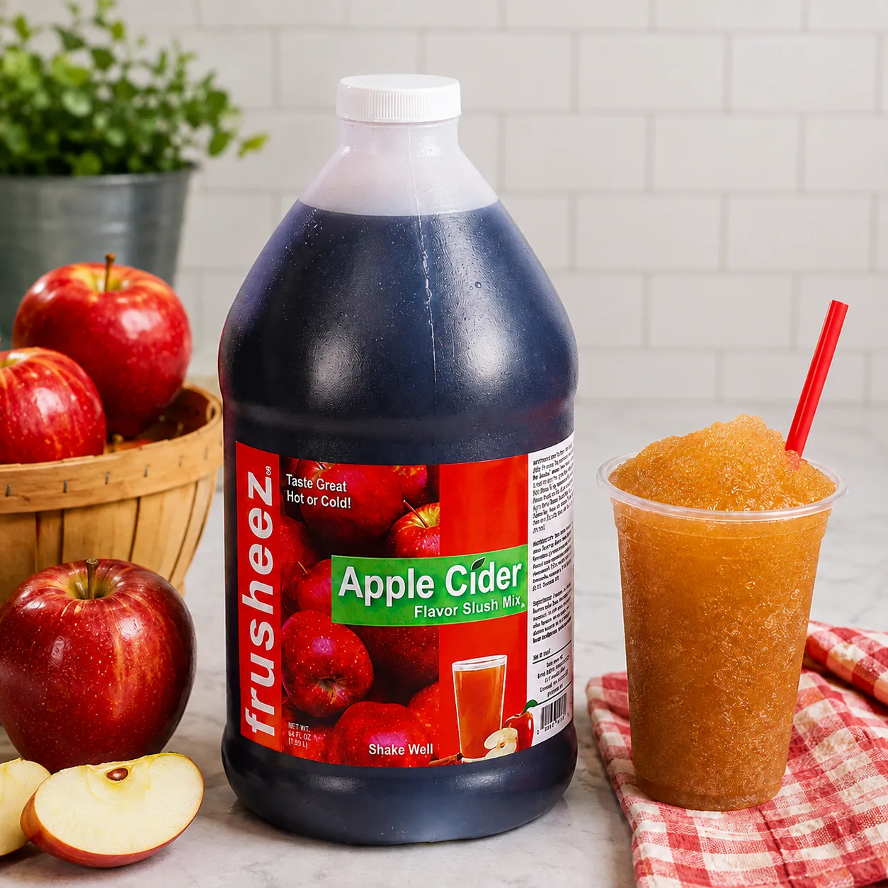 Apple Cider Drink Mix | 64 FL oz Bottle (rental required)