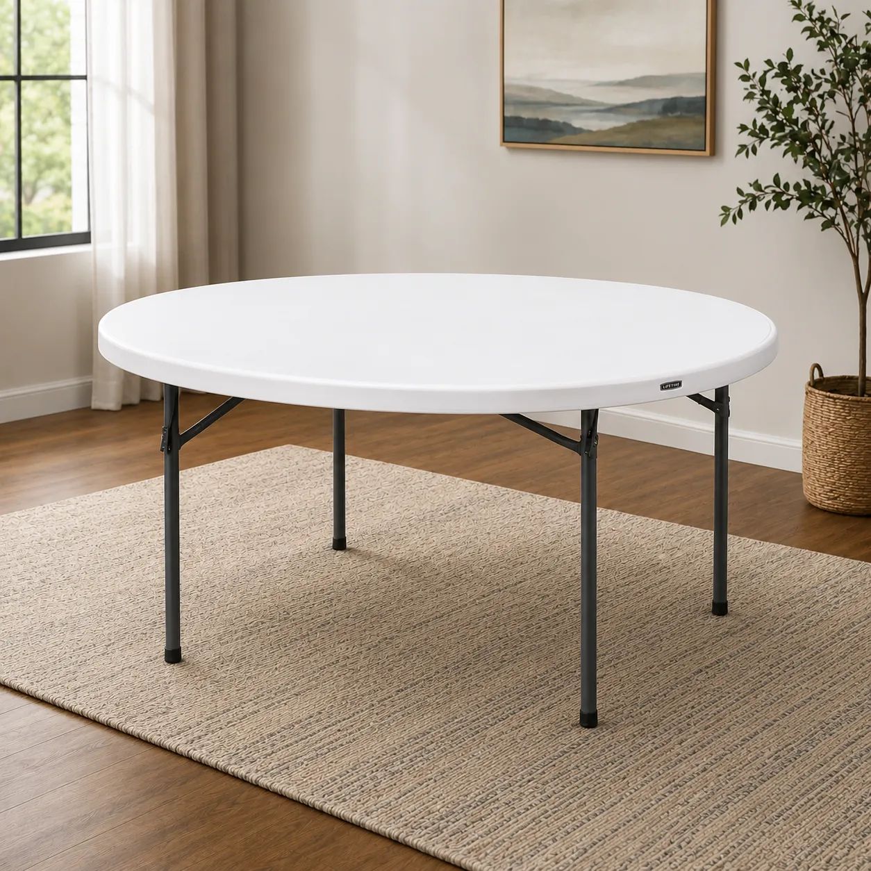 Premium 60" Round Folding Table Rental
