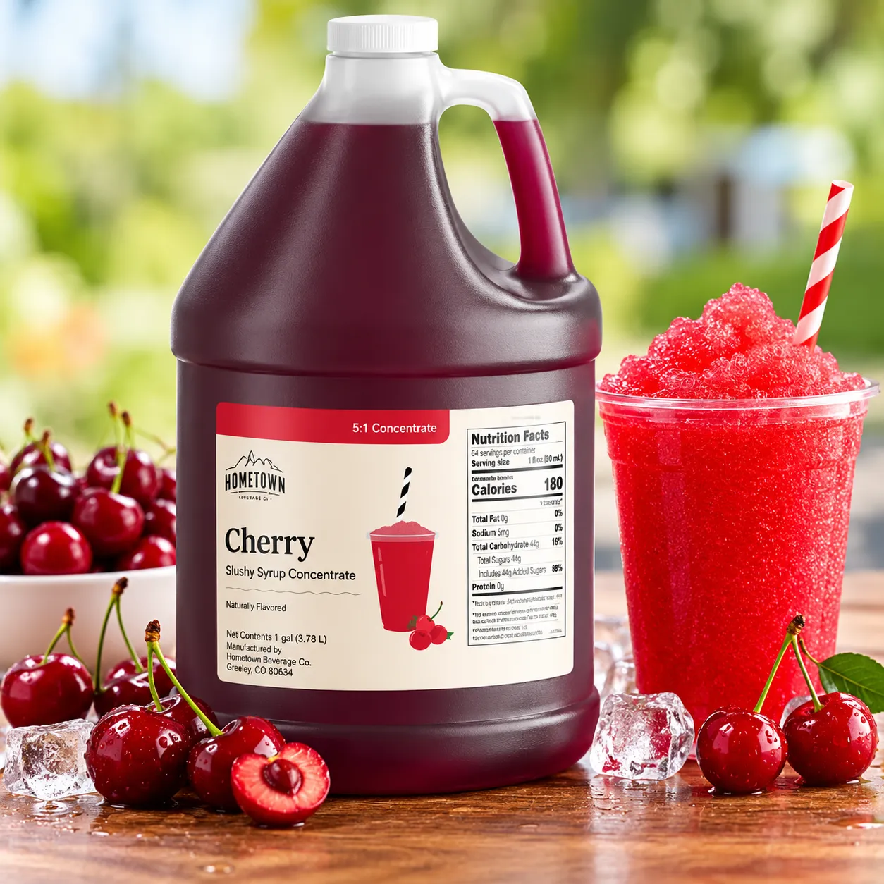 Cherry Drink Mix | 1 Gallon Bottle (rental required)