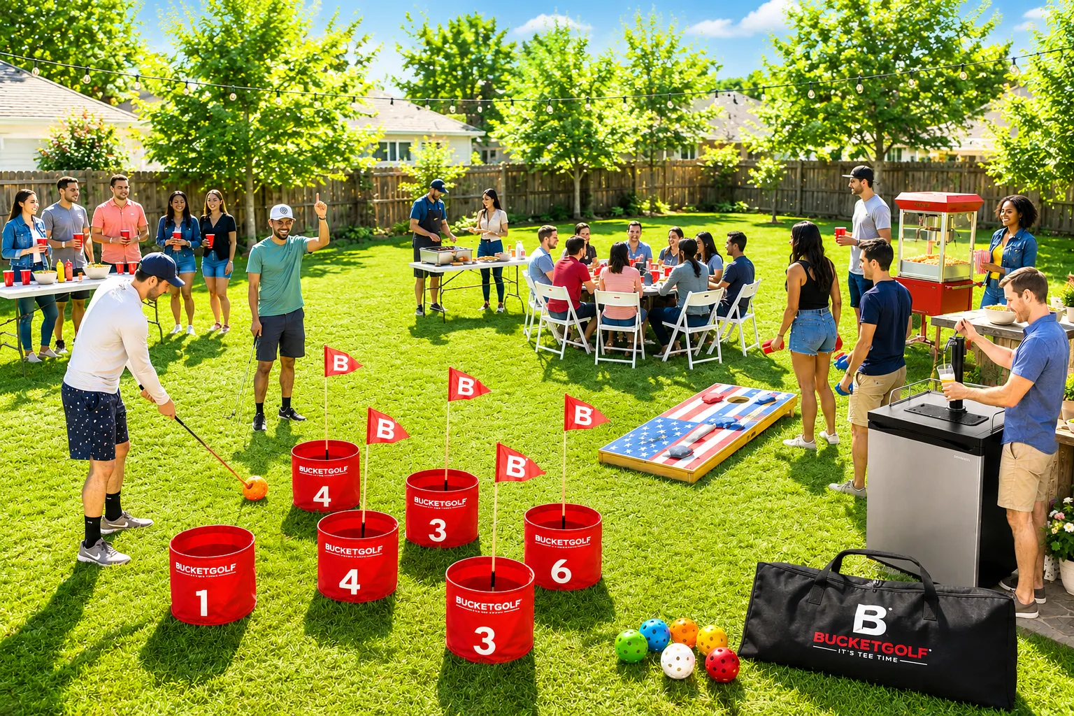 Adult Backyard Party Package (Up to 25 guests)