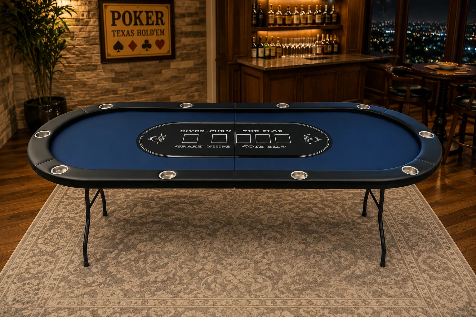 Texas Holdem Table - Up to 10 Players