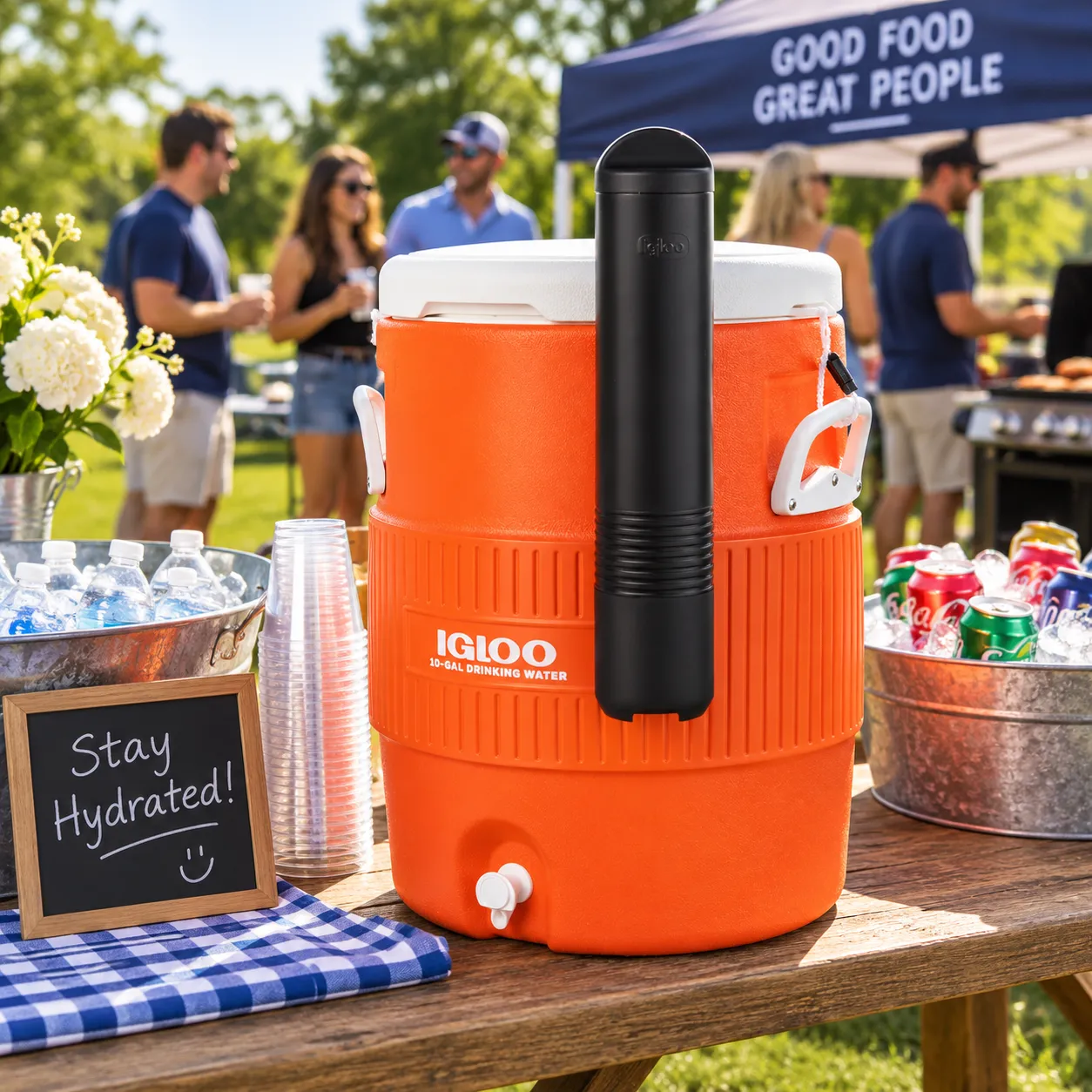 Igloo Sports Cooler | Insulated Beverage Dispenser | 10-Gallon