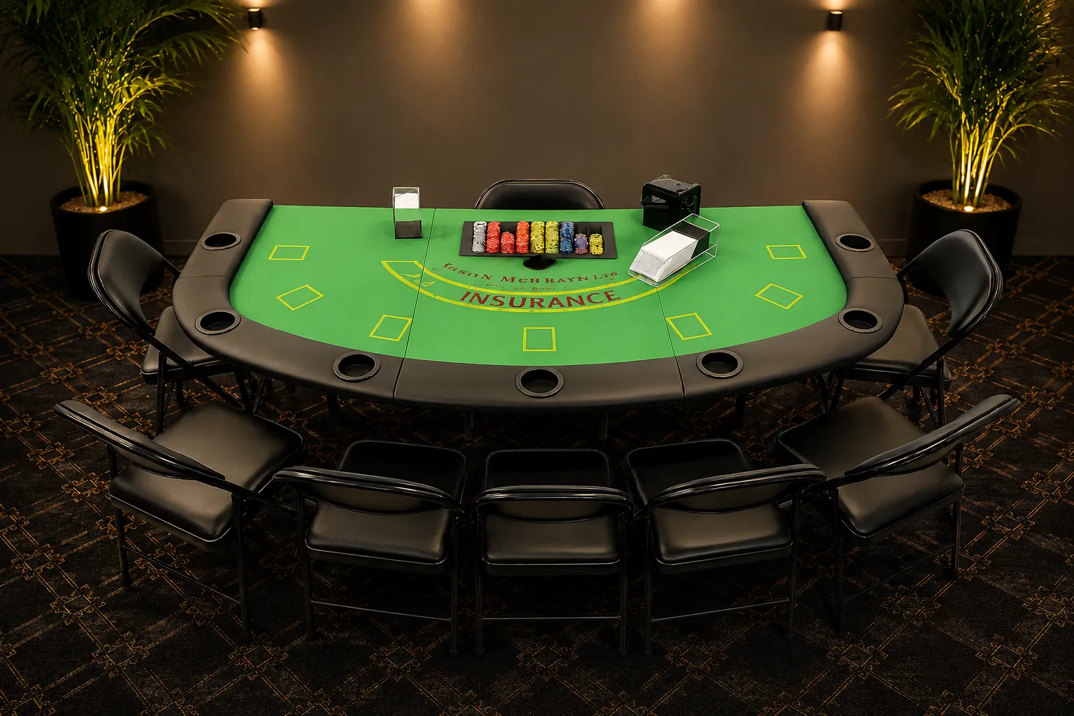 Blackjack Poker Night Package
