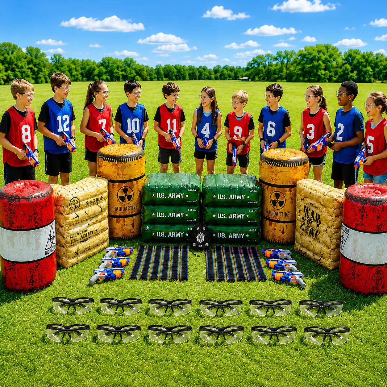 Ultimate Nerf Birthday Package (12 Players)