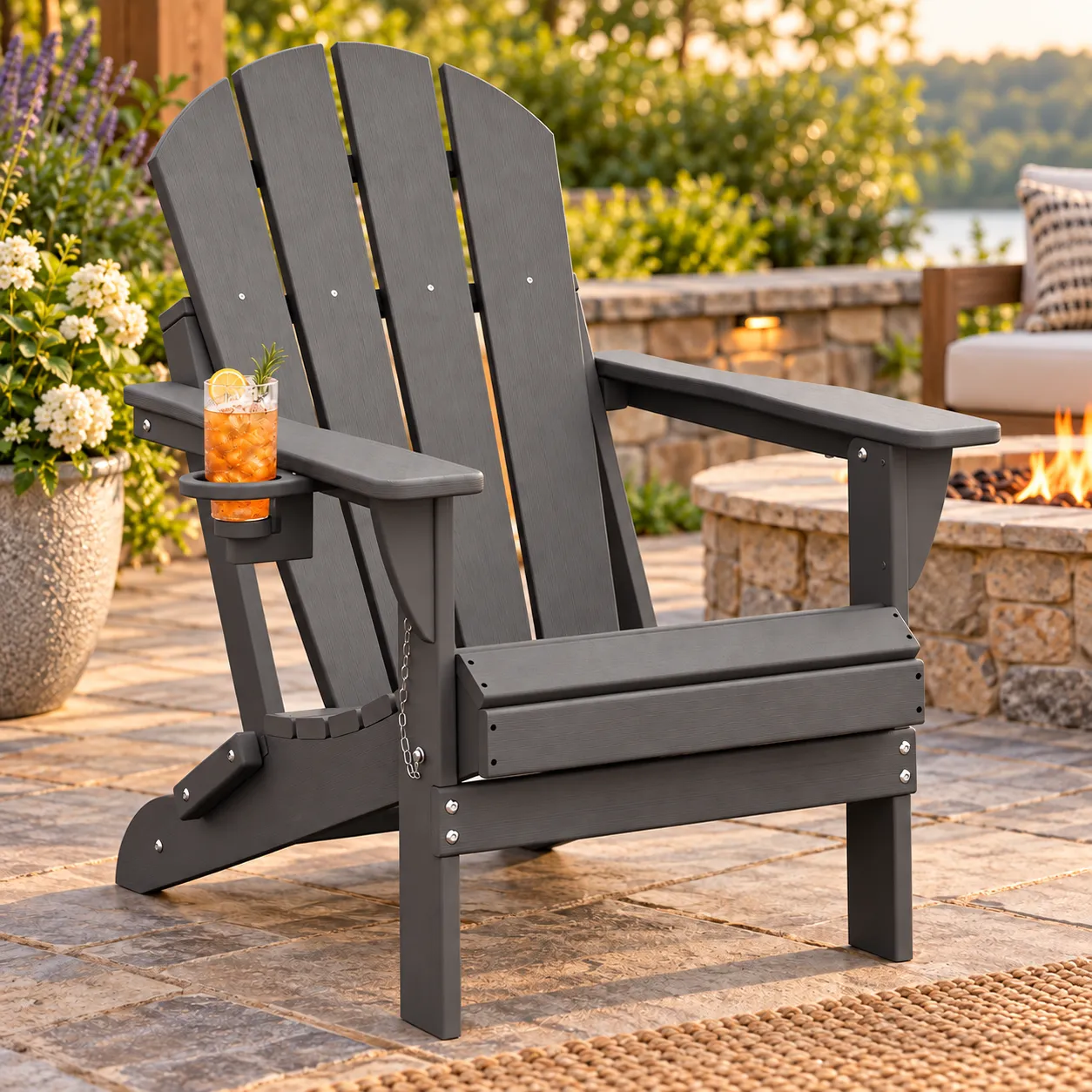 Adirondack Chair (Grey)