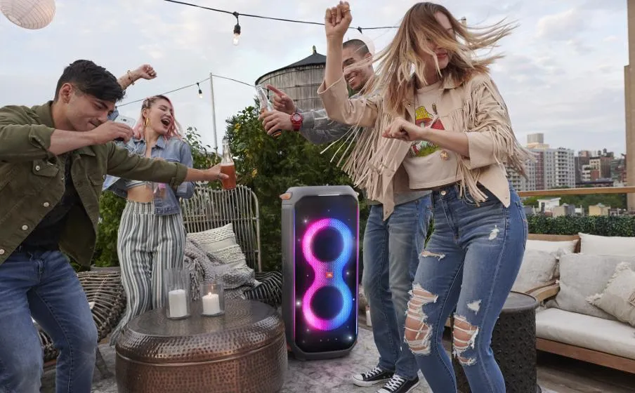 JBL PartyBox Stage 310 Rental – Powerful Sound & Light Show Experience