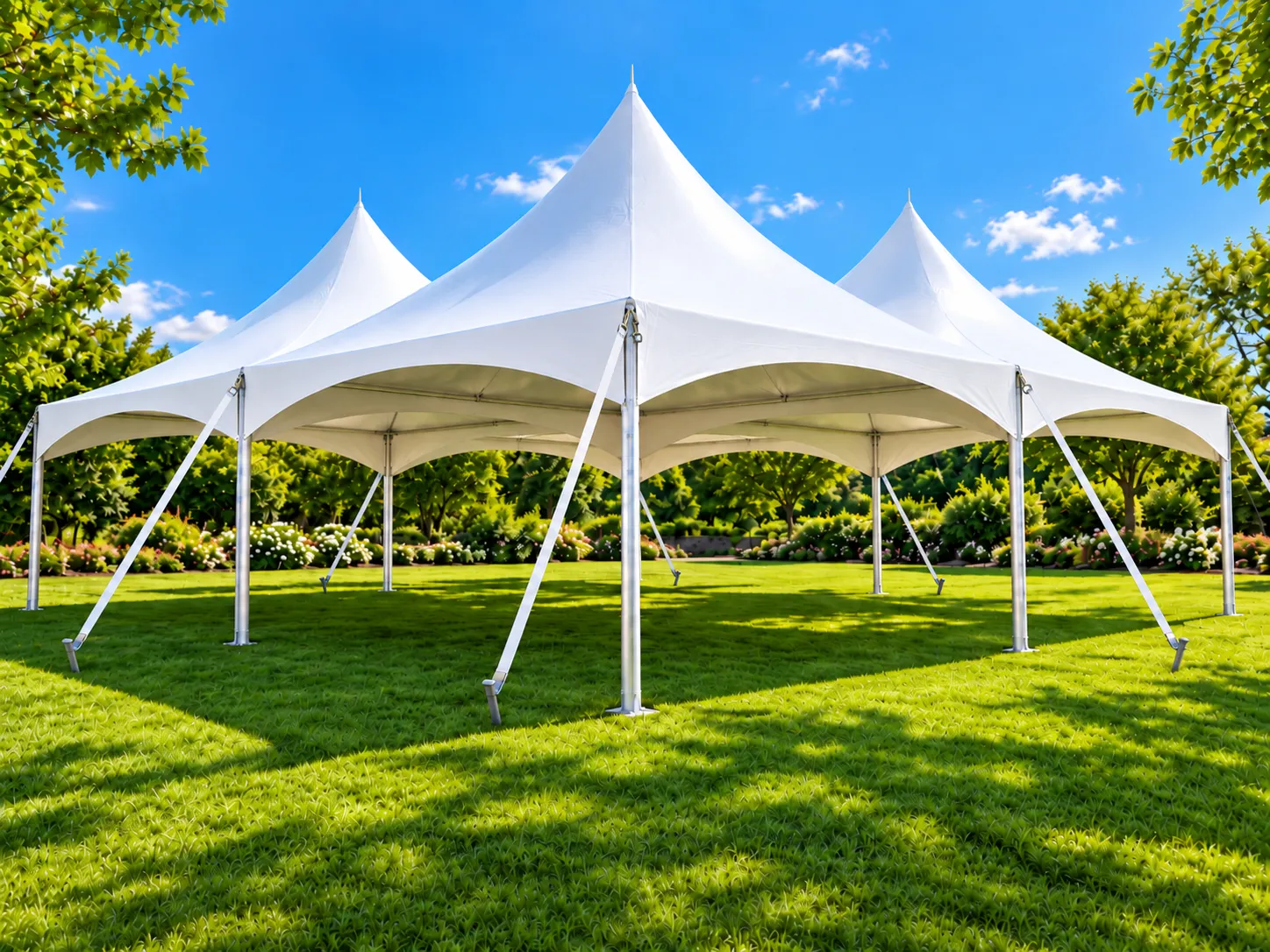 40' x 40' High-Peak Frame Tent