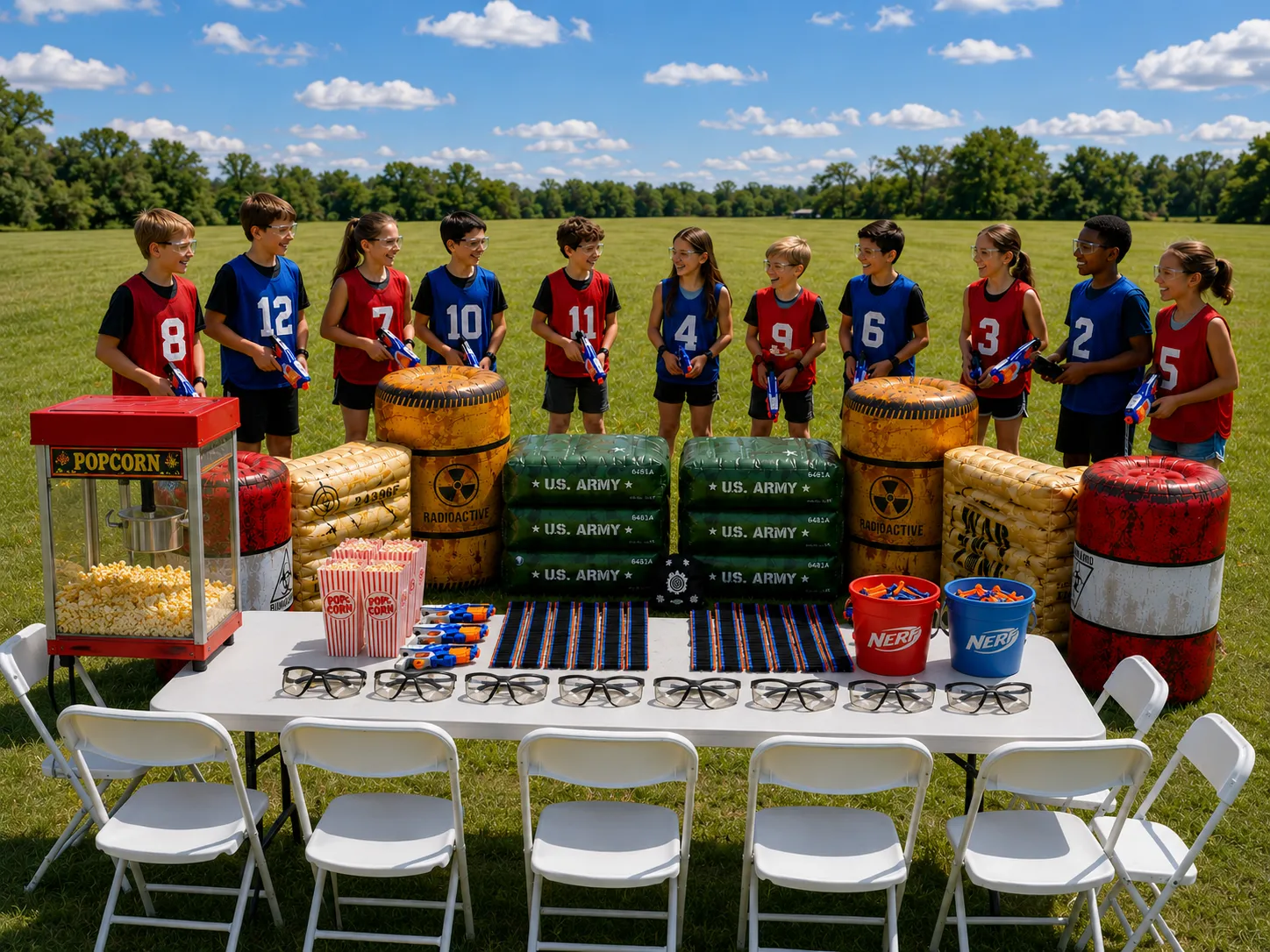 Ultimate Nerf Birthday Package (12 Players)