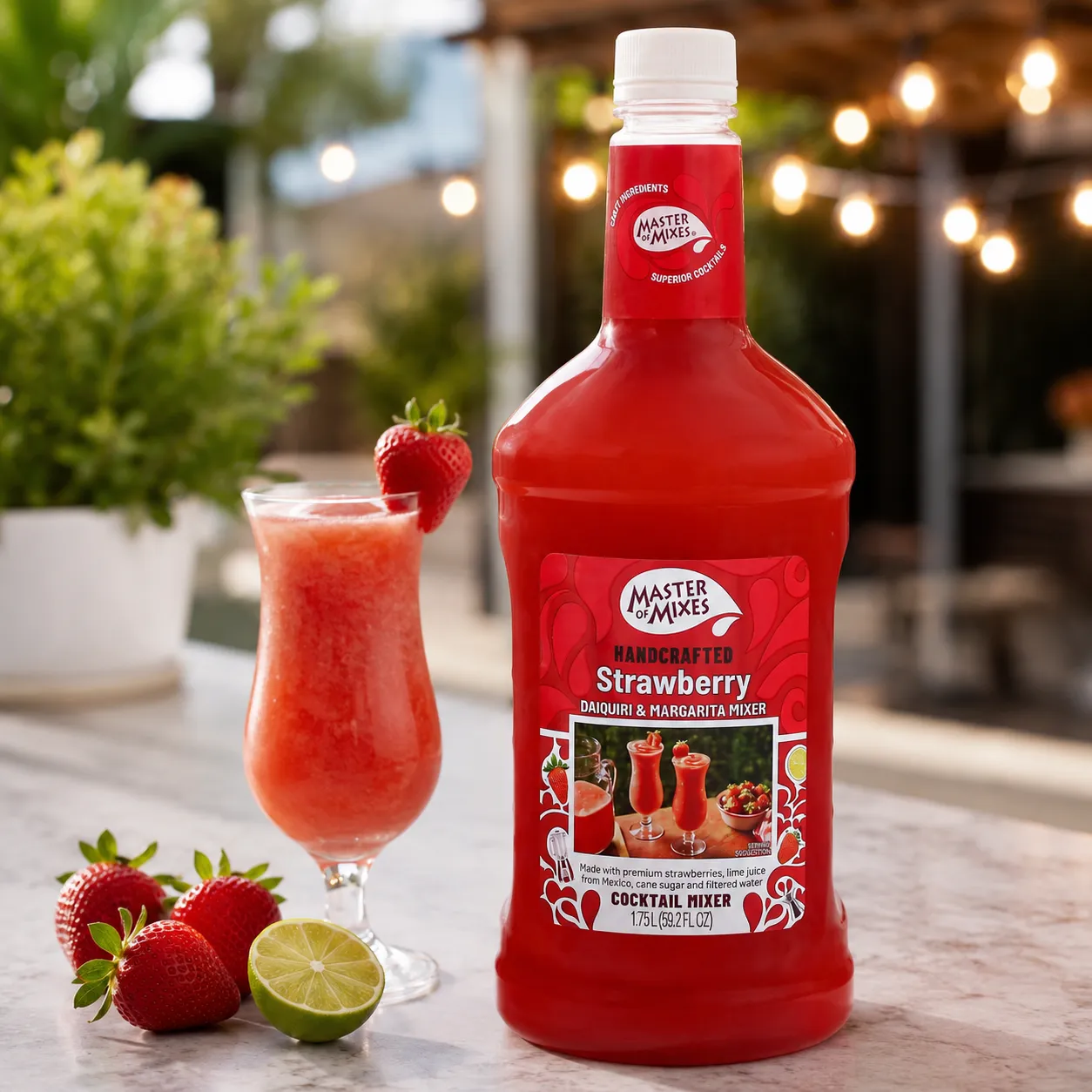 Strawberry Daiquiri/Margarita Drink Mix | 59.2 Fl oz (rental required)