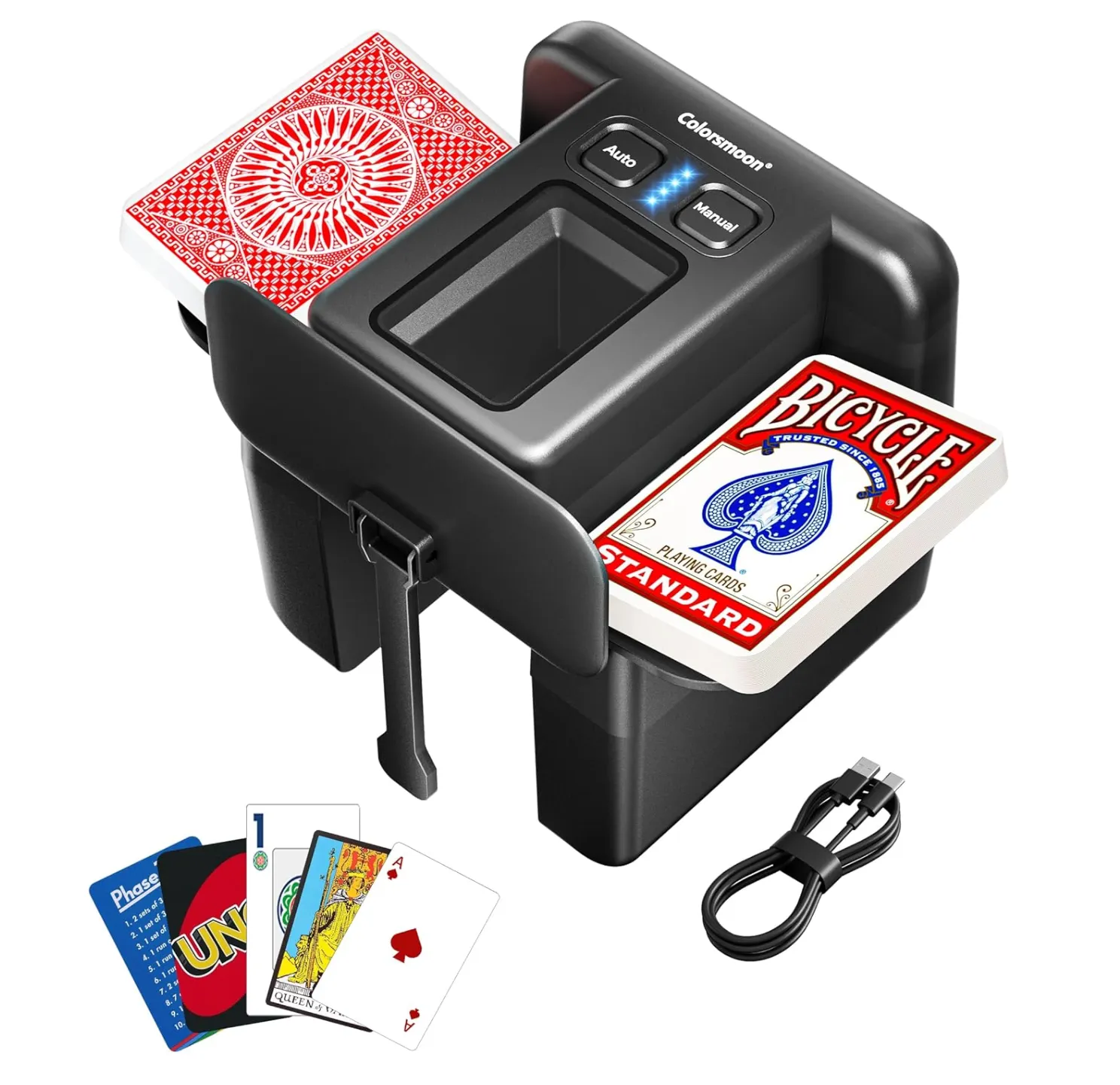 Automatic Card Shuffler - 4 decks