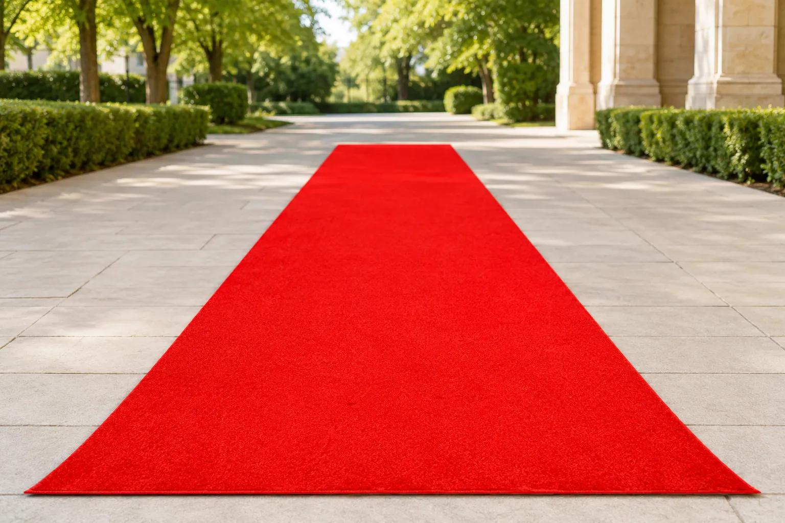 3’ x 20’ Premium Extra-Thick Red Carpet Runner