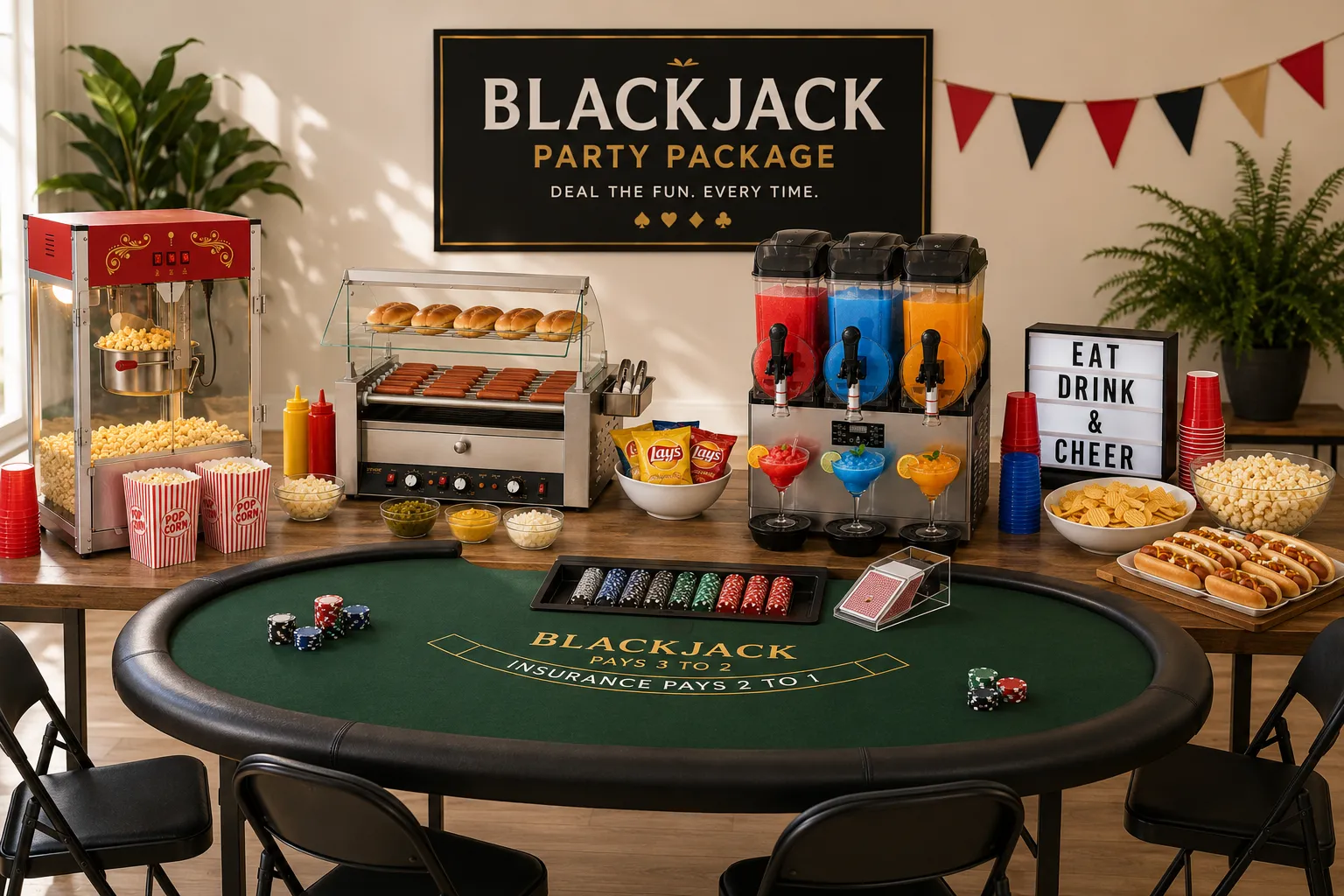 Blackjack Party Package