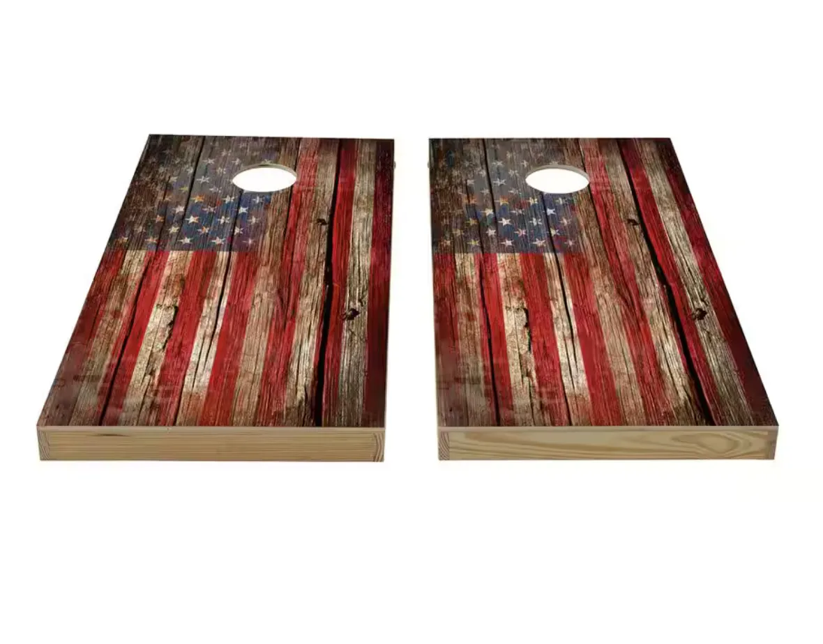 Patriotic Cornhole Game