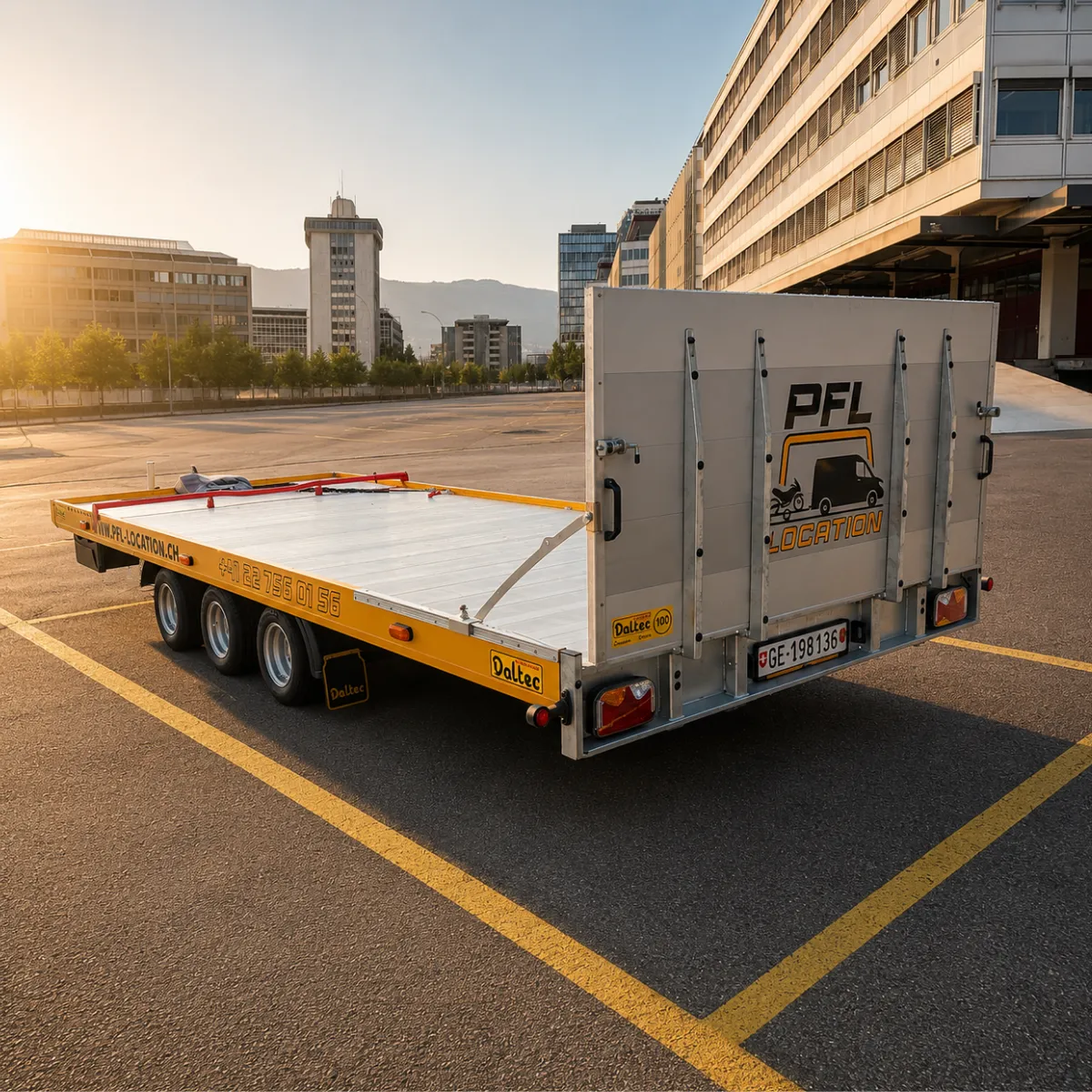 Remorque porte-voiture 3.5t