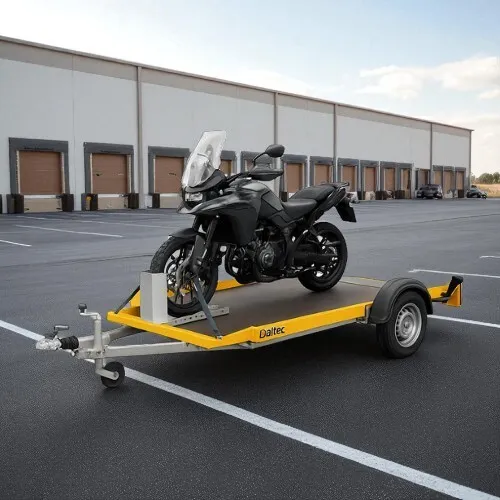 Remorque solo moto abaissable 