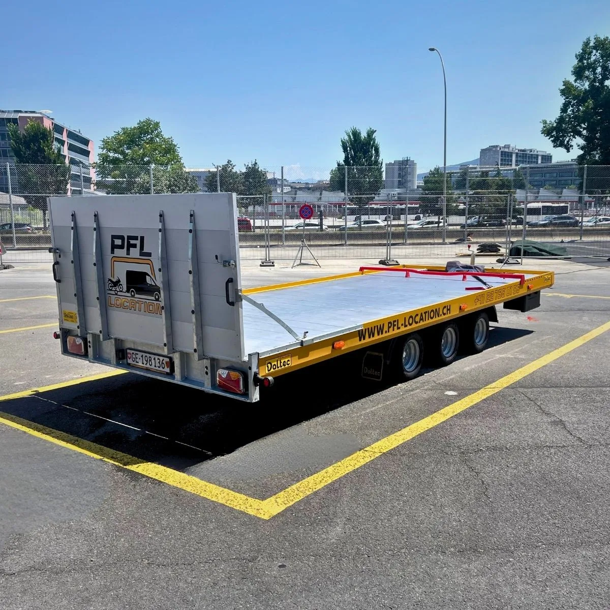 Remorque porte-voiture 3.5t