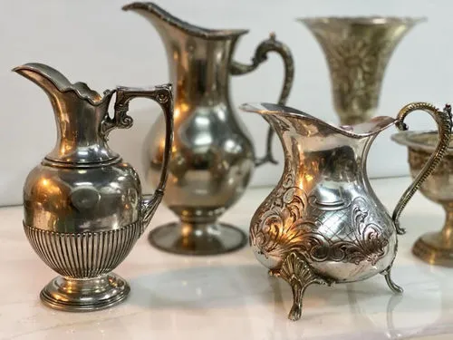 JARRAS DE PLATA ANTIQUES