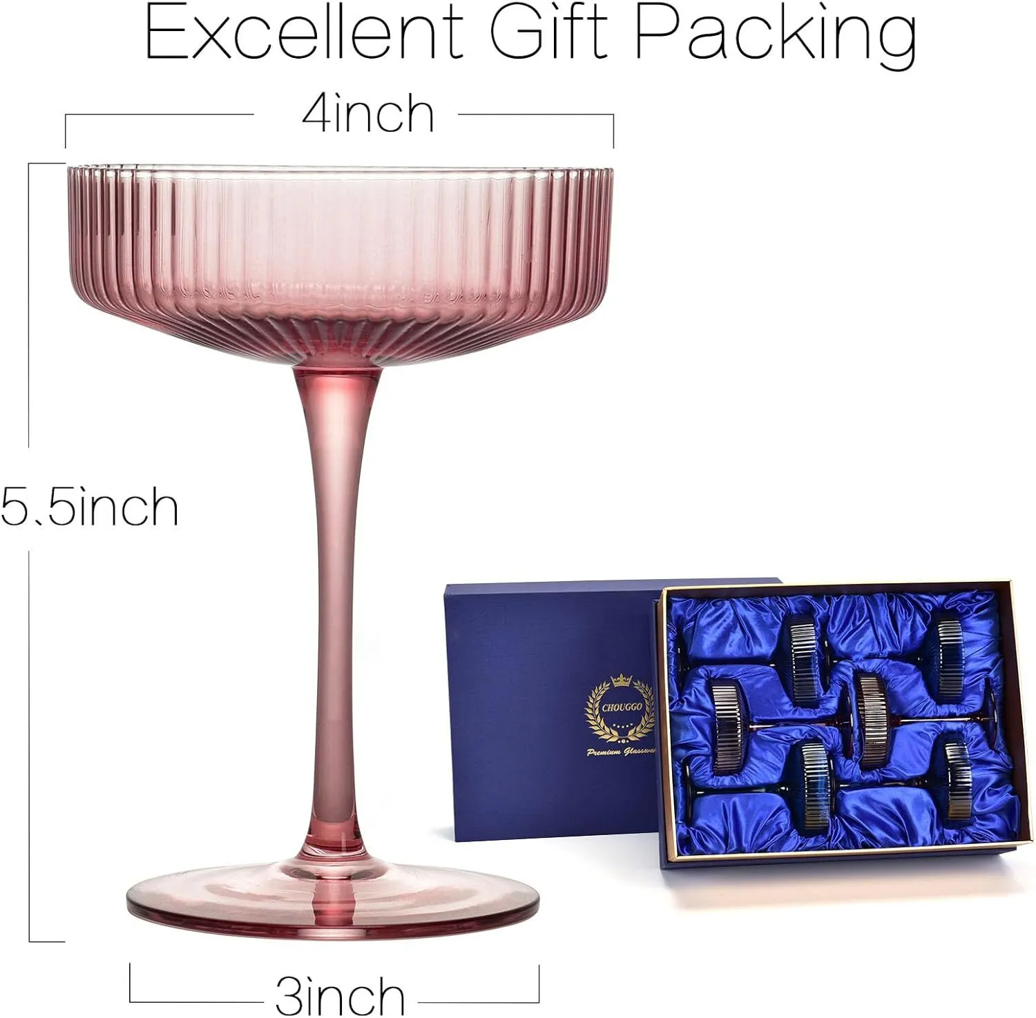  VASOS  CRISTAL Y RETRO