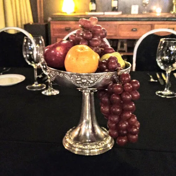 Centros de Mesa & Fruteras de Plata