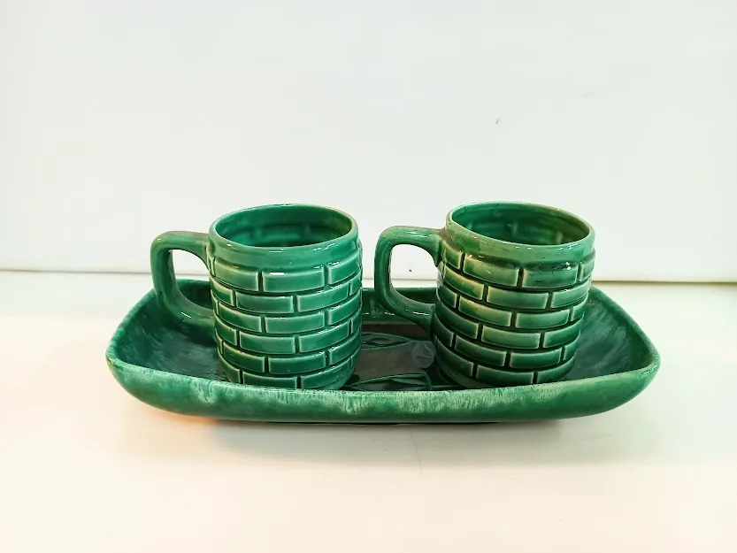 JARRO MUG CERAMICA VERDE 