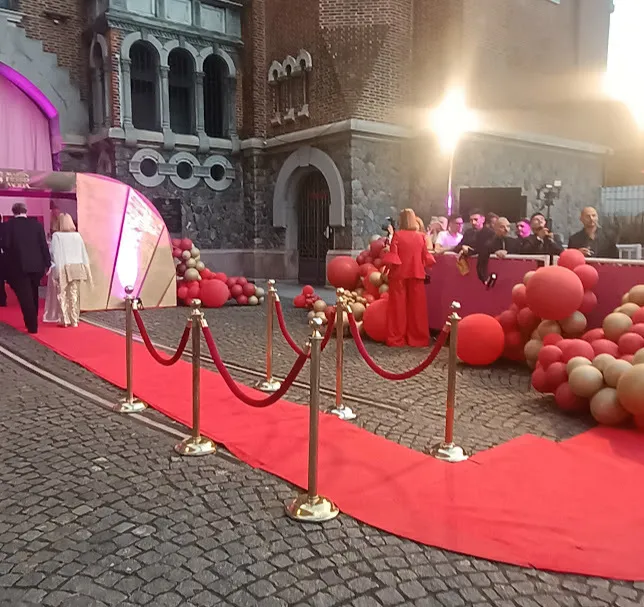 ALFOMBRA ROJA TAPIZMEL 1 X 10 MT 