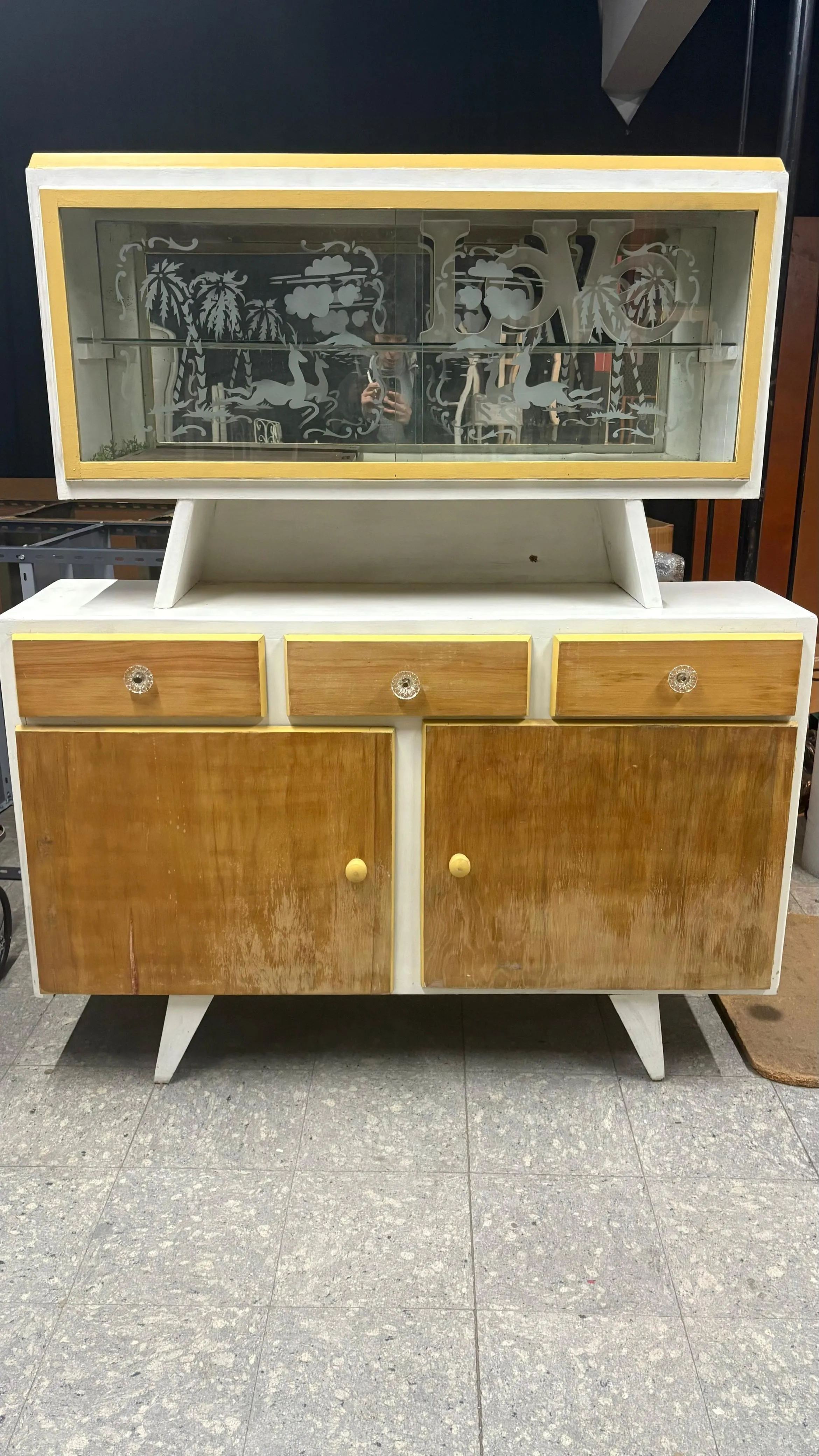 MUEBLE APARADOR COCINA RETRO VINTAGE