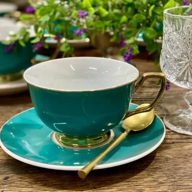 TAZA DE TÉ PREMIUM- ESMERALDA 