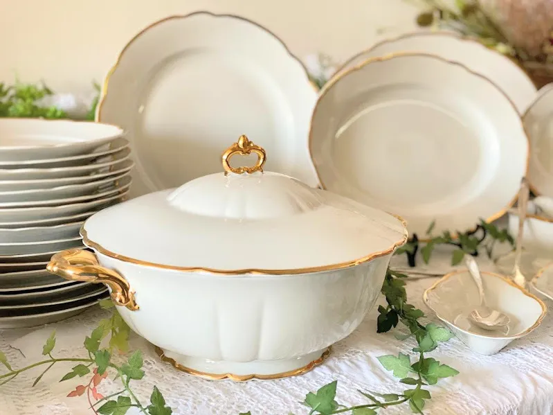 SOPERA VERBANO BORDE ORO ONDAS 