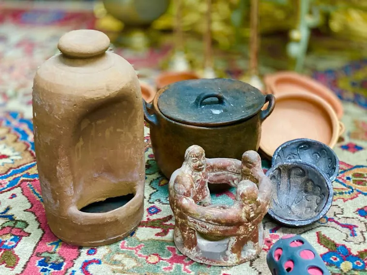 BEBEDERO DE PAJAROS BARRO COCIDO  40 CM  09