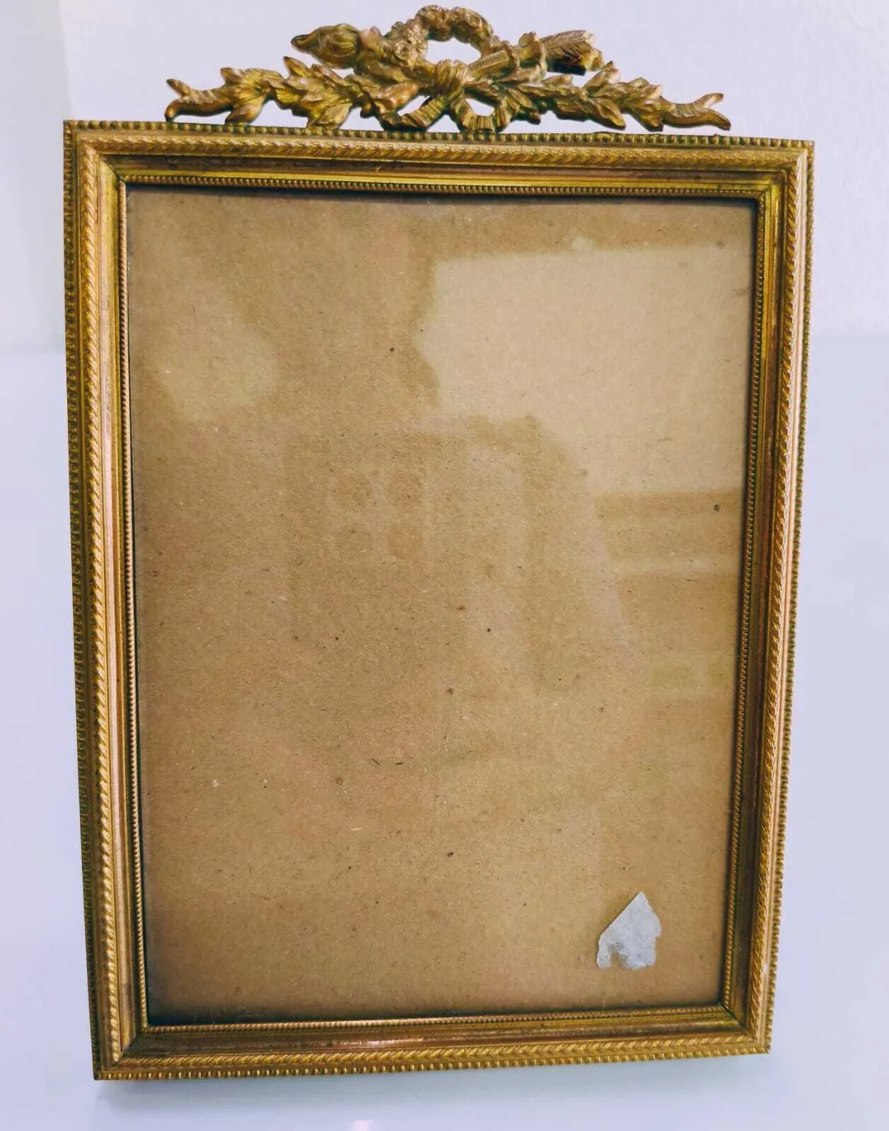 PORTA RETRATO DE BRONCE  ANTIGUO "PRBA"  Med: 17 x  12 cm (INT)