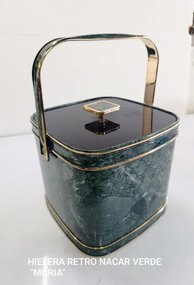 HIELERA RETRO NACAR VERDE "MORIA"