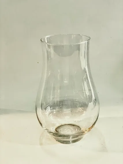 FLORERO CRISTAL LISO "FCL23" 11 X 26 CM 