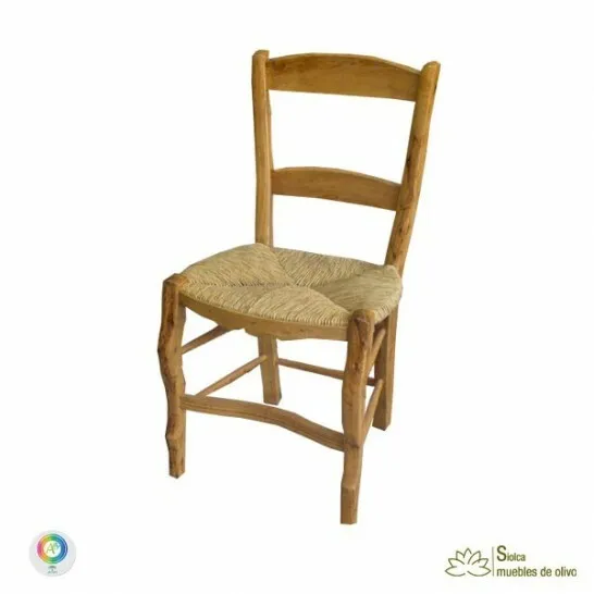 SILLA  DE CAMPO MADERA Y PALMA