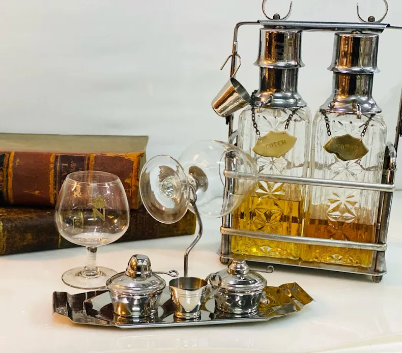 CALENTADOR COPAS DE COGNAC DOBLE