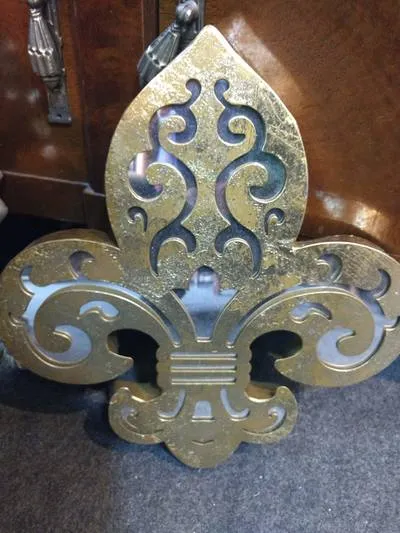 ESPEJO ORO FLOR DE LIS